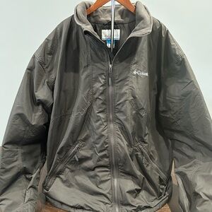 Men’s Columbia Charcoal Full-Zip Jacket